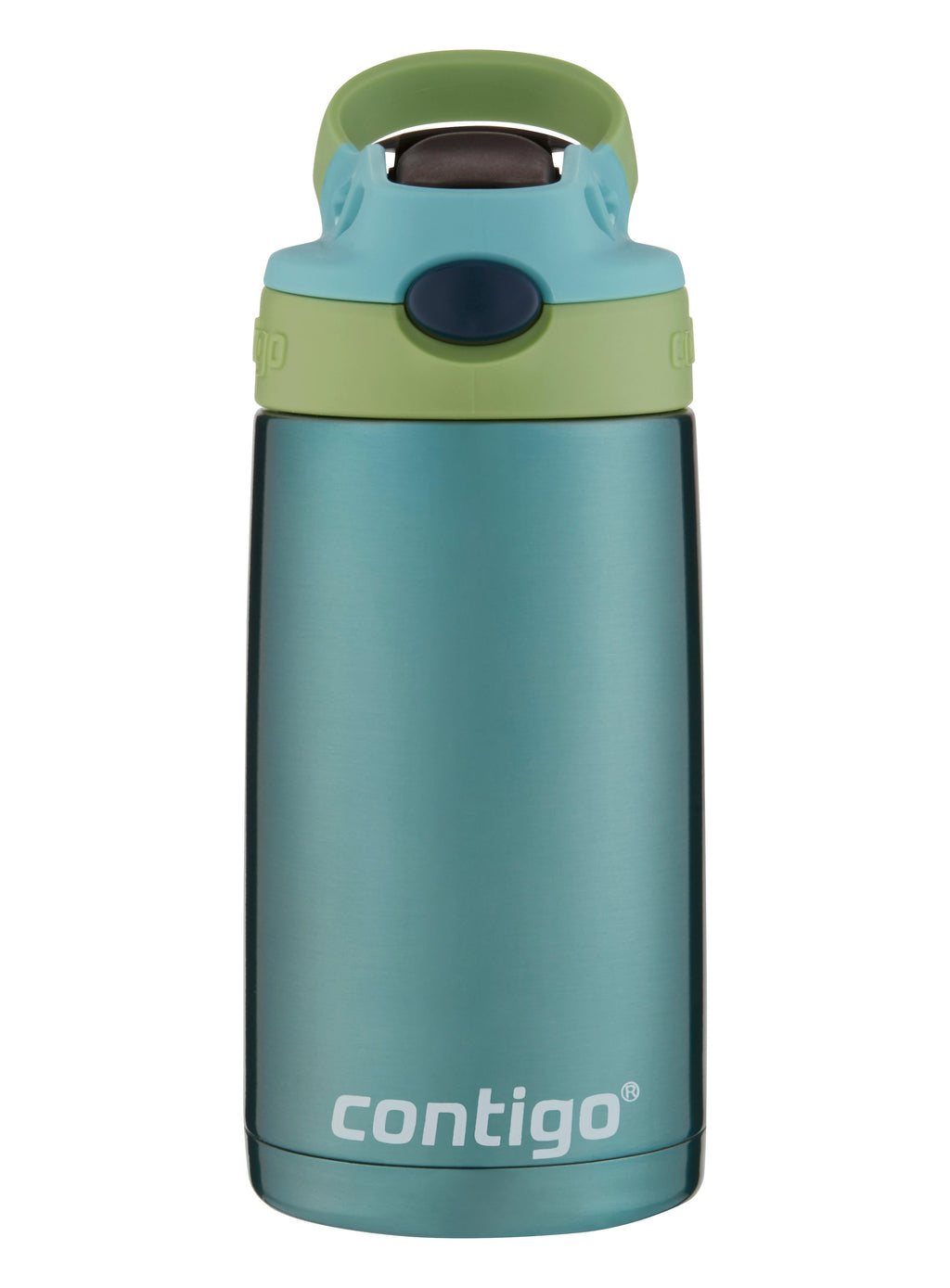 Contigo® Kids Straw Stainless Steel Water Bottle with AUTOSPOUT® Lid, 13oz