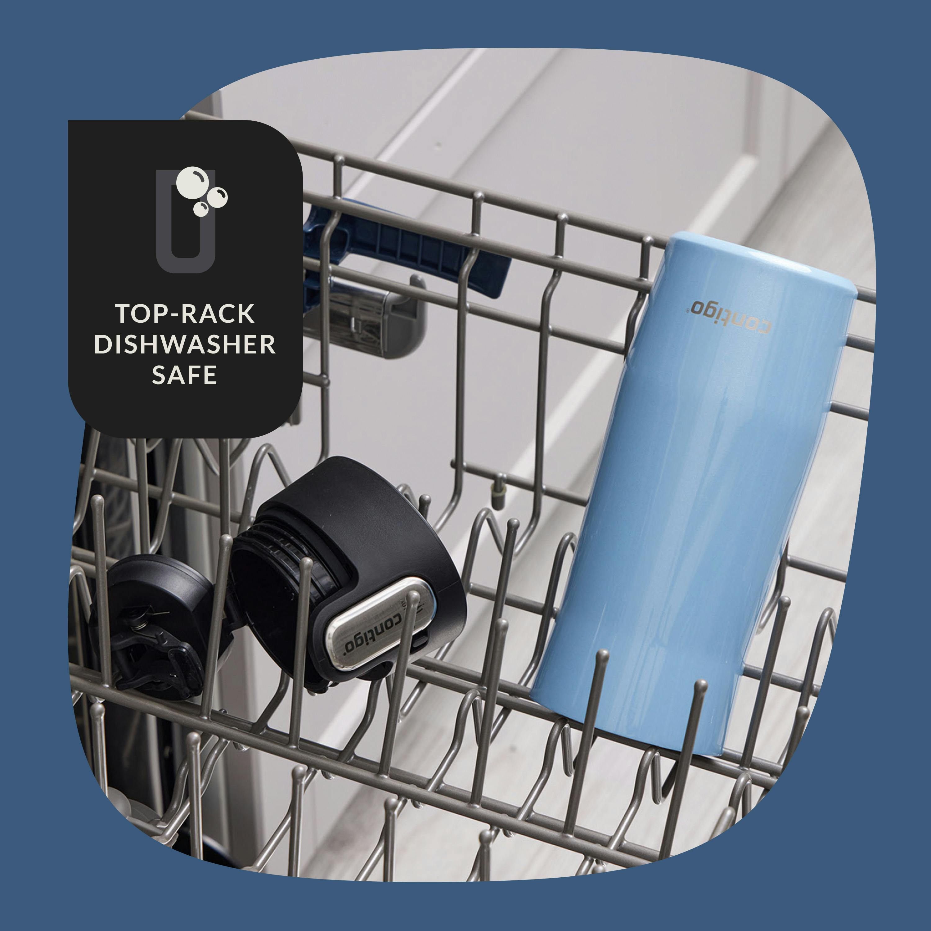 Contigo® AUTOSEAL® West Loop Vacuum-Insulated Stainless Steel Travel Mug with Easy-Clean Lid, 16 oz, 2-Pack