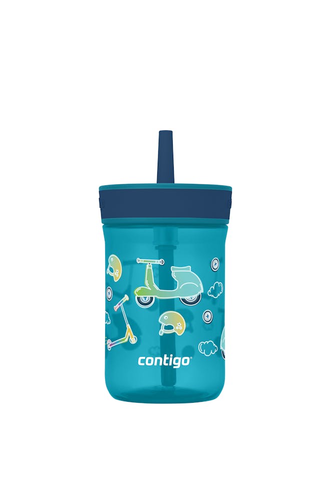 Kids’ Leighton Straw Tumbler with Spill-Proof Leak-Proof Lid, 14oz R0