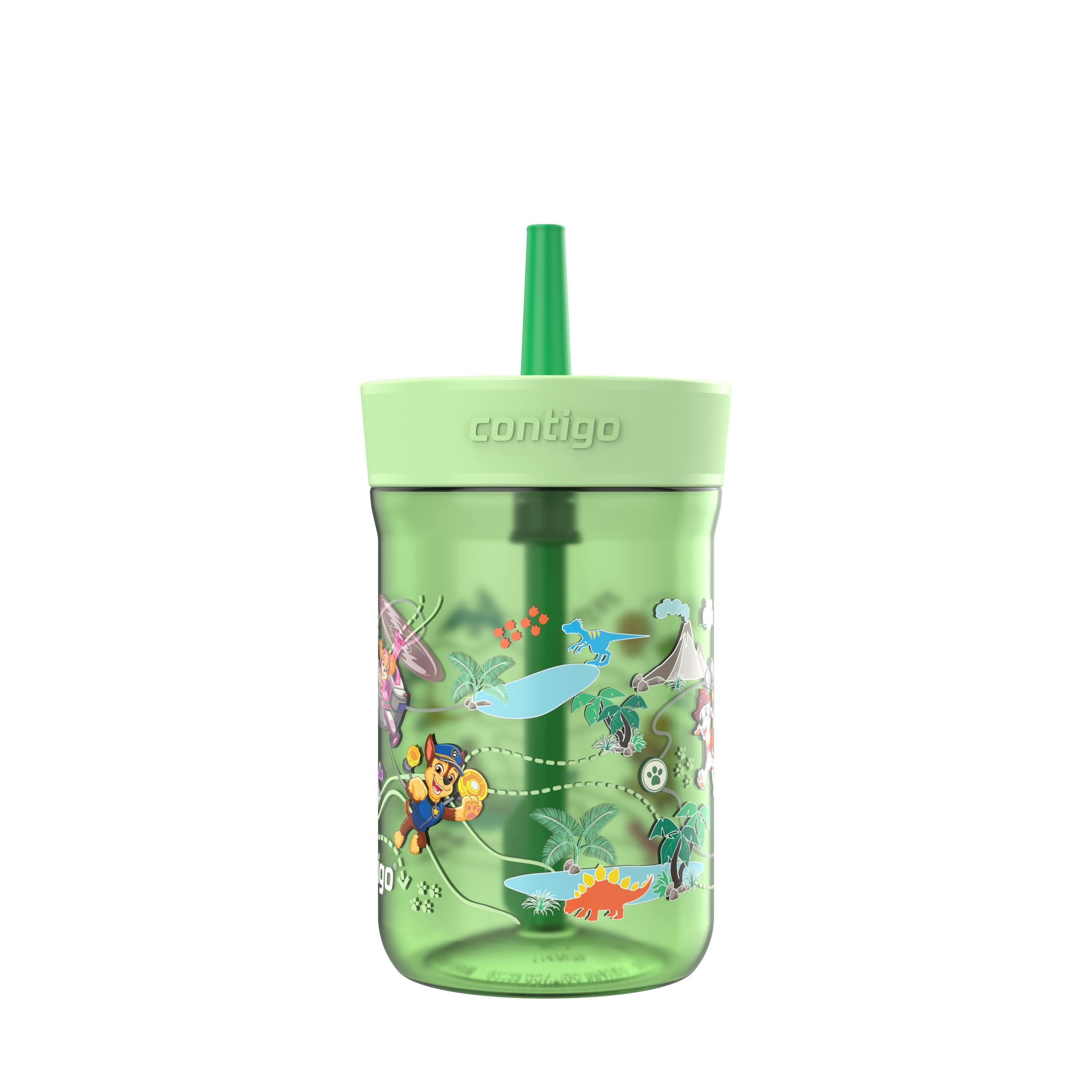 Contigo® Kids’ Leighton Straw Tumbler with Spill-Proof Leak-Proof Lid, 14oz