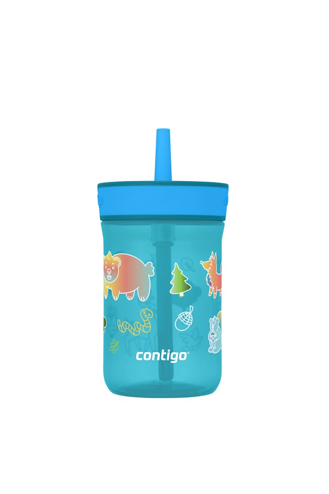 Kids’ Leighton Straw Tumbler with Spill-Proof Leak-Proof Lid, 14oz R0