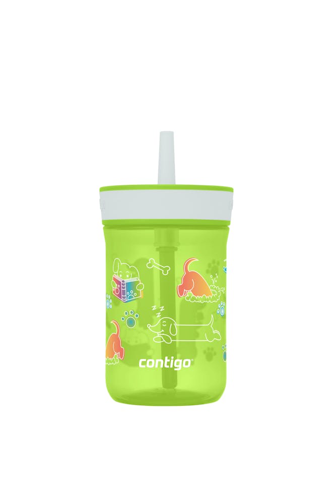 Kids’ Leighton Straw Tumbler with Spill-Proof Leak-Proof Lid, 14oz R0